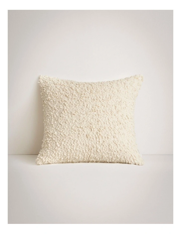 Rey Square Cushion in Porcelain image 1