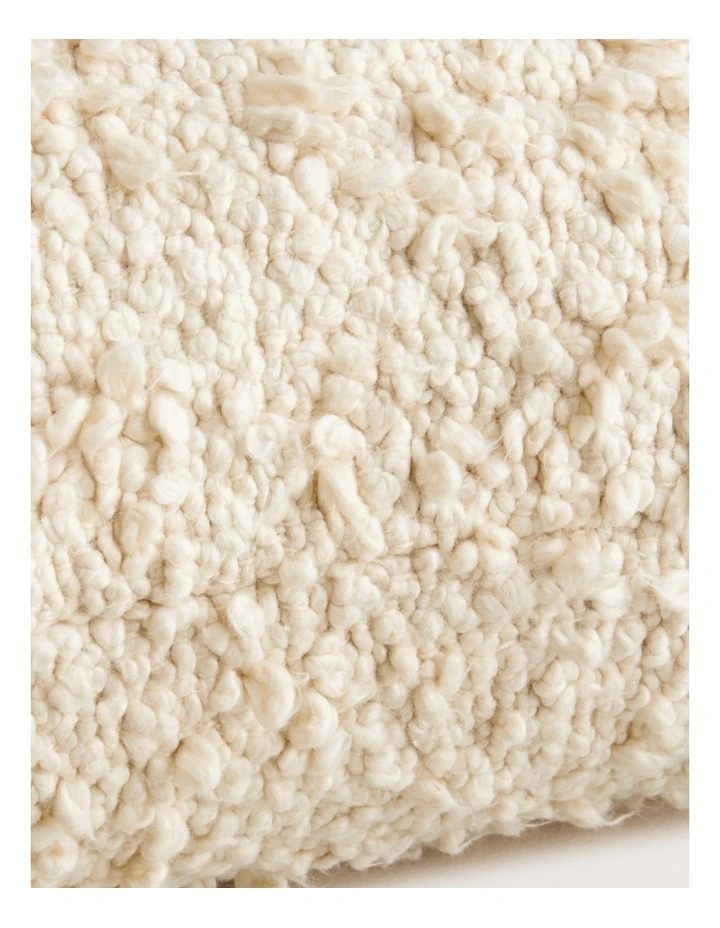 Rey Square Cushion in Porcelain image 2