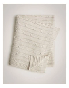 Selka Throw in Meringue