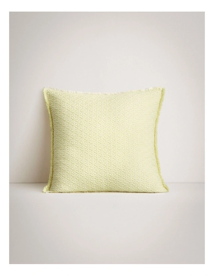 Sunisa Square Cushion in Lemon image 1
