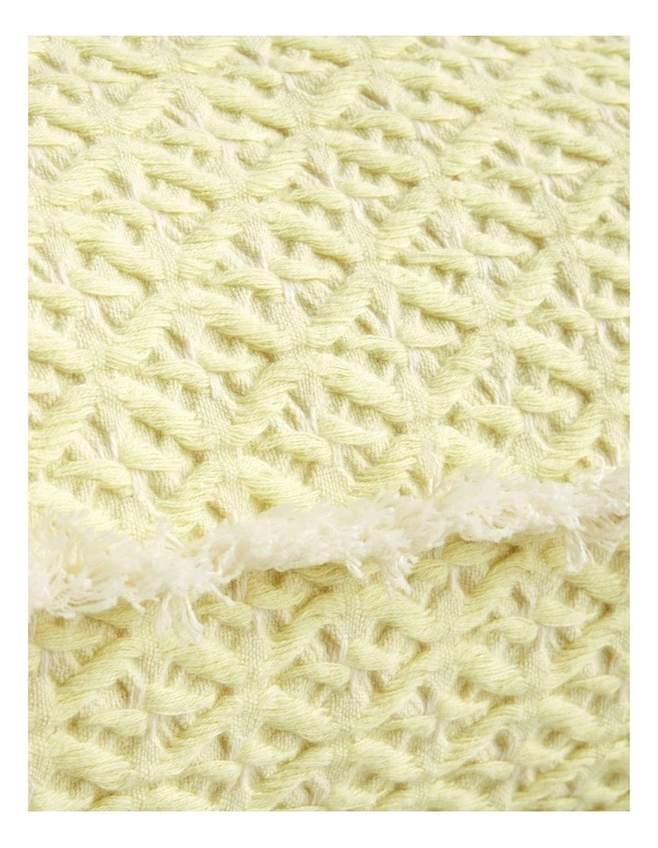 Sunisa Square Cushion in Lemon image 2