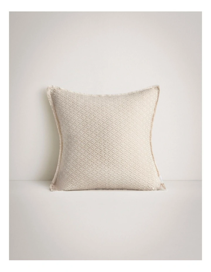 Sunisa Square Cushion in Porcelain image 1