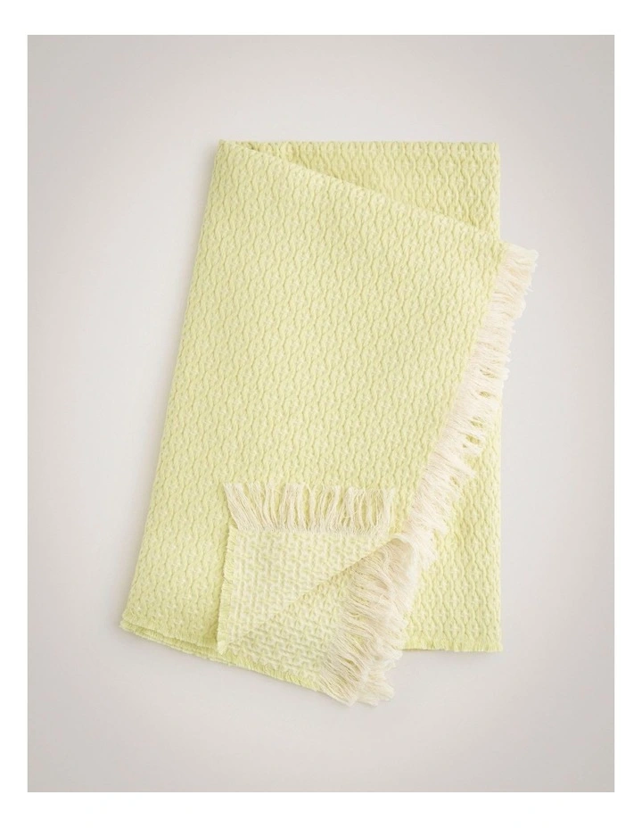 Sunisa Throw in Lemon image 1