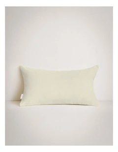 Tessino Linen Breakfast Cushion in Moss Marle