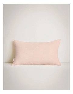 Tessino Linen Breakfast Cushion in Pink Salt