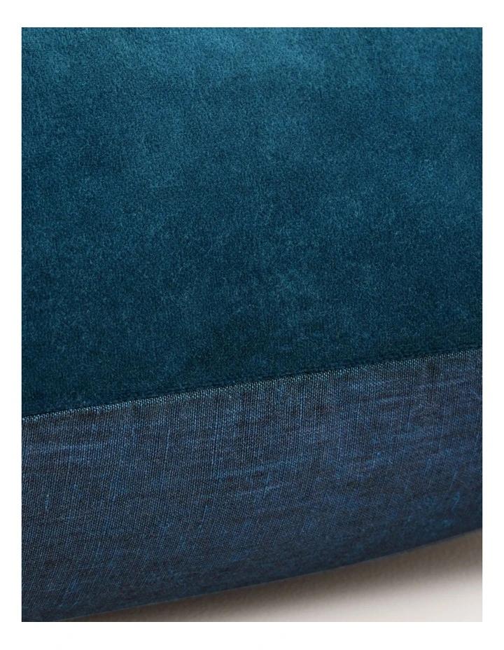 Tessino Square Cushion in Deep Blue image 3