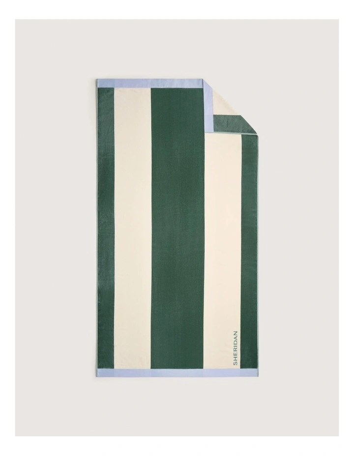 Apolle Beach Towel In Sea Green image 1