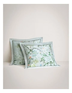 1000TC Dunford European Pillowcase Pair in Moonstone