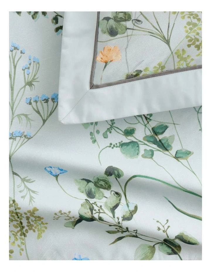 1000TC Dunford Pillowcase Pair in Moonstone image 3