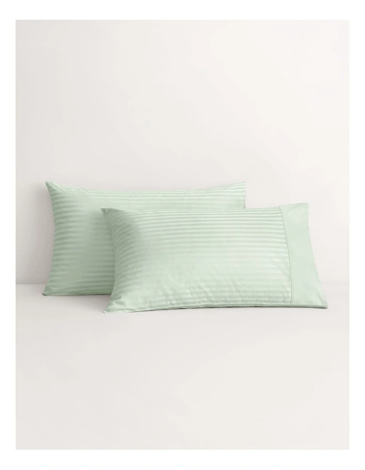 1200TC Millennia Pillowcase in Light Peppermint image 1