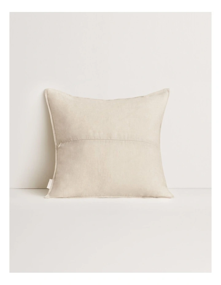 Abbotson Linen Ariee Square Cushion in Moss image 2