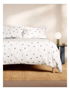 Bayley Ditsy Floral Quilt Cover Set in Cornflower