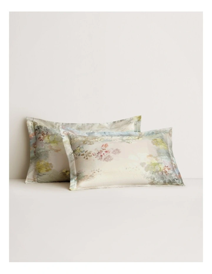 Cheston Pillowcase Pair in Moonstone image 1