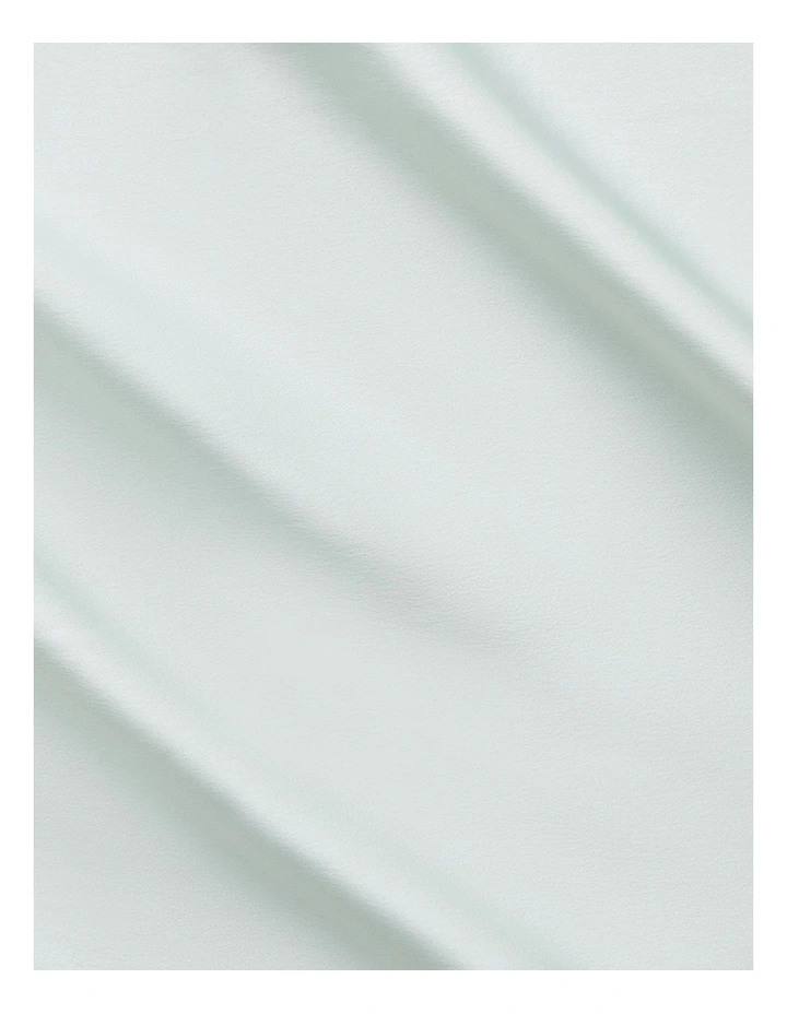 Lanham Silk Pillowcase in Light Peppermint image 2