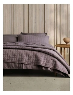 Reilly Bed Cover in Petrol