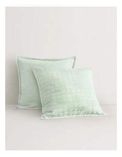 Reilly European Sham in Light Peppermint