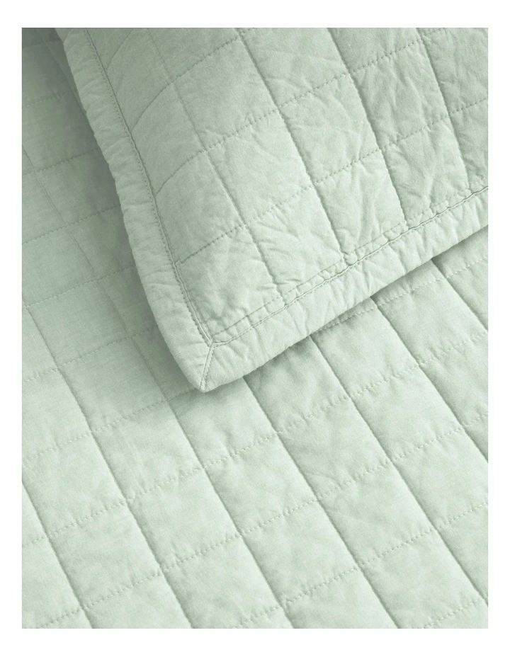 Reilly European Sham in Light Peppermint image 3