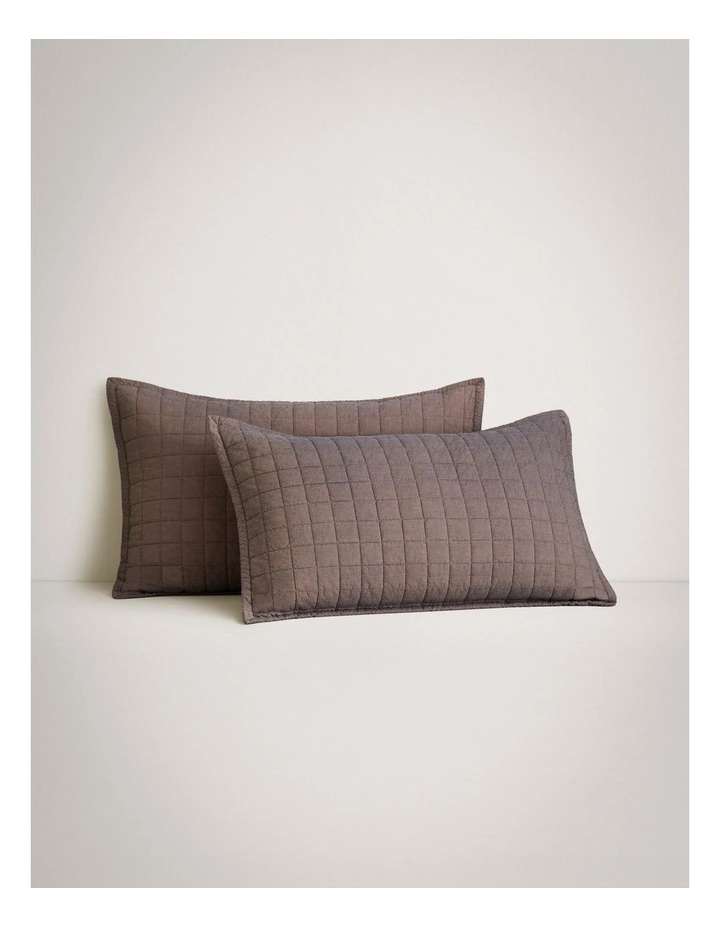 Reilly Pillowcase Sham in Petrol image 1