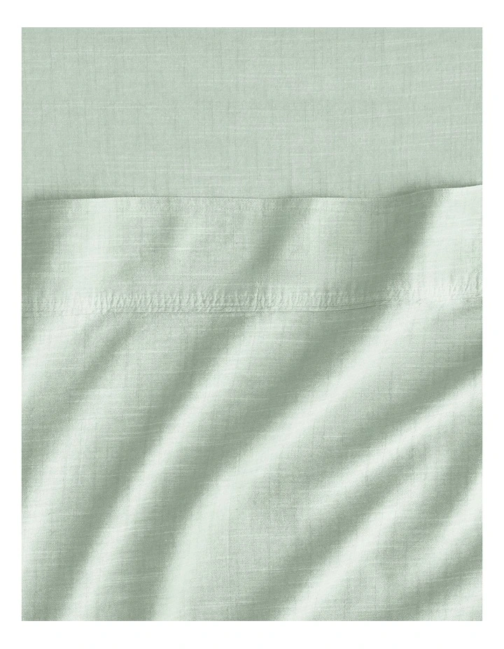Reilly Sheet Set in Light Peppermint image 2