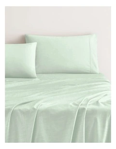 Reilly Sheet Set in Light Peppermint