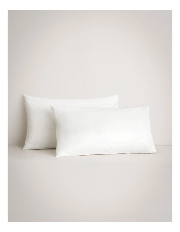 Tolem Pillowcase Pair in White image 1