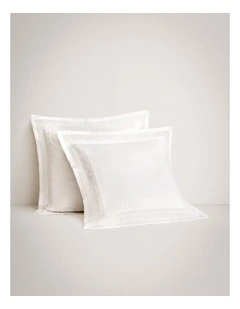 Winnmann European Pillowcase in White