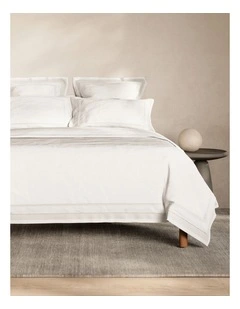 Winnmann Quilt Cover Set in White