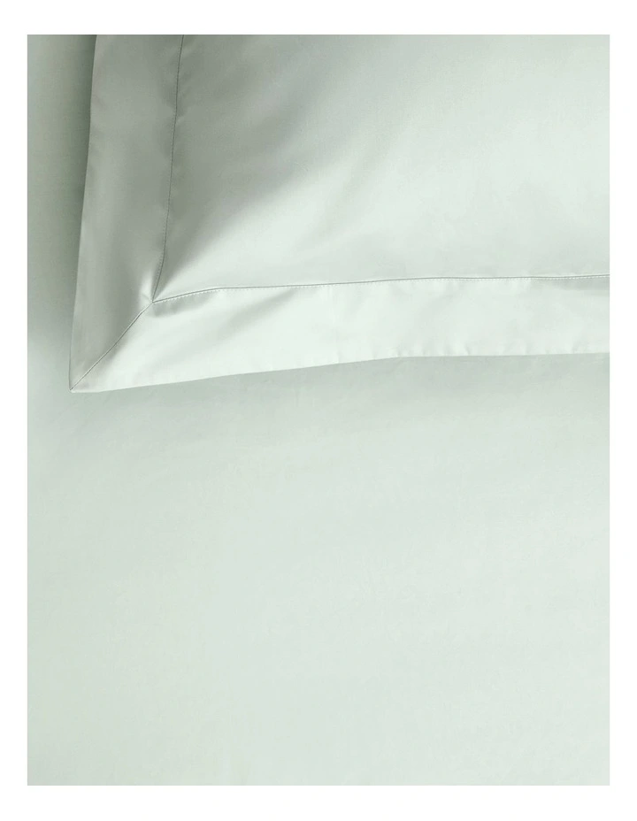 1200TC Ultimate Sateen Fitted Sheet in Light Peppermint image 4
