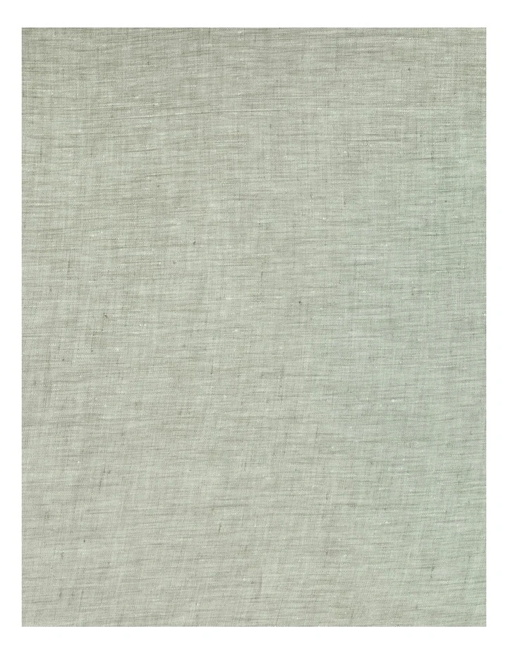 Abbotson Linen Fitted Sheet in Moss Marle image 2
