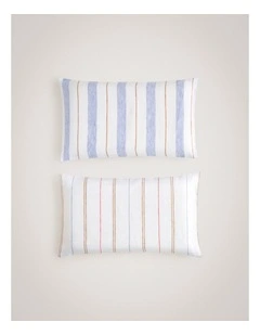 Abbotson Linen Travel Pillowcase Set in Cornflower
