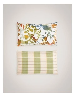Travel Pillowcase Set in Artichoke