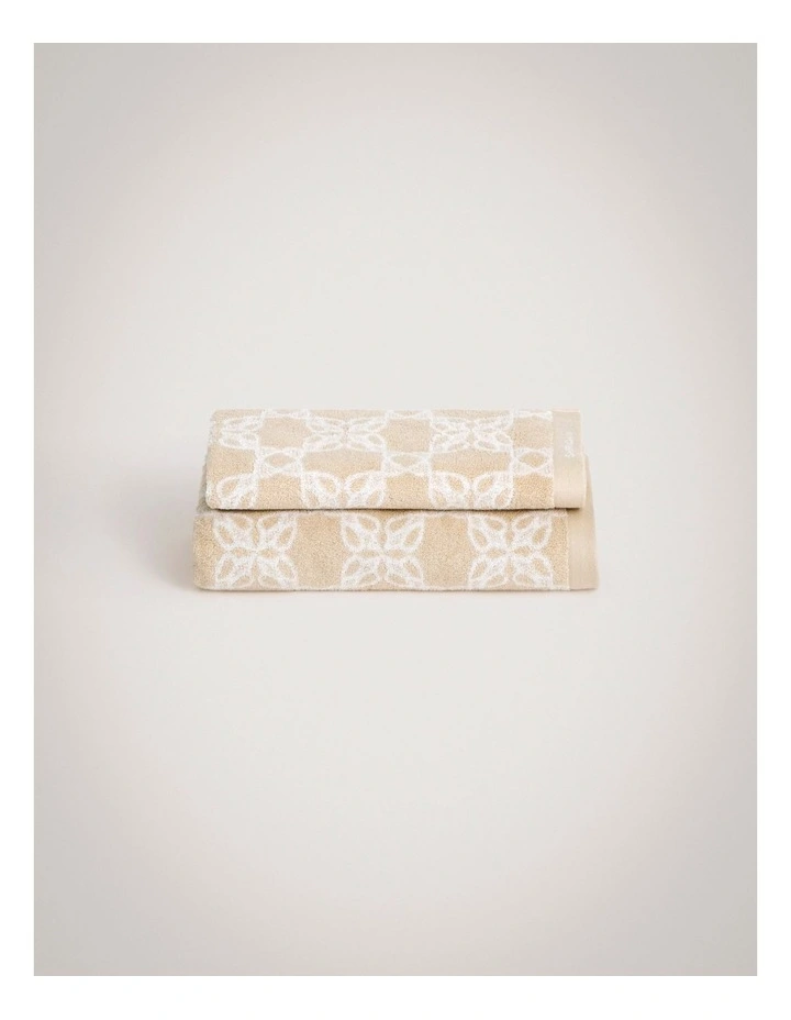 Lano Towel Collection in Limestone image 1