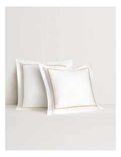 Jenkins European Pillowcase in Amber