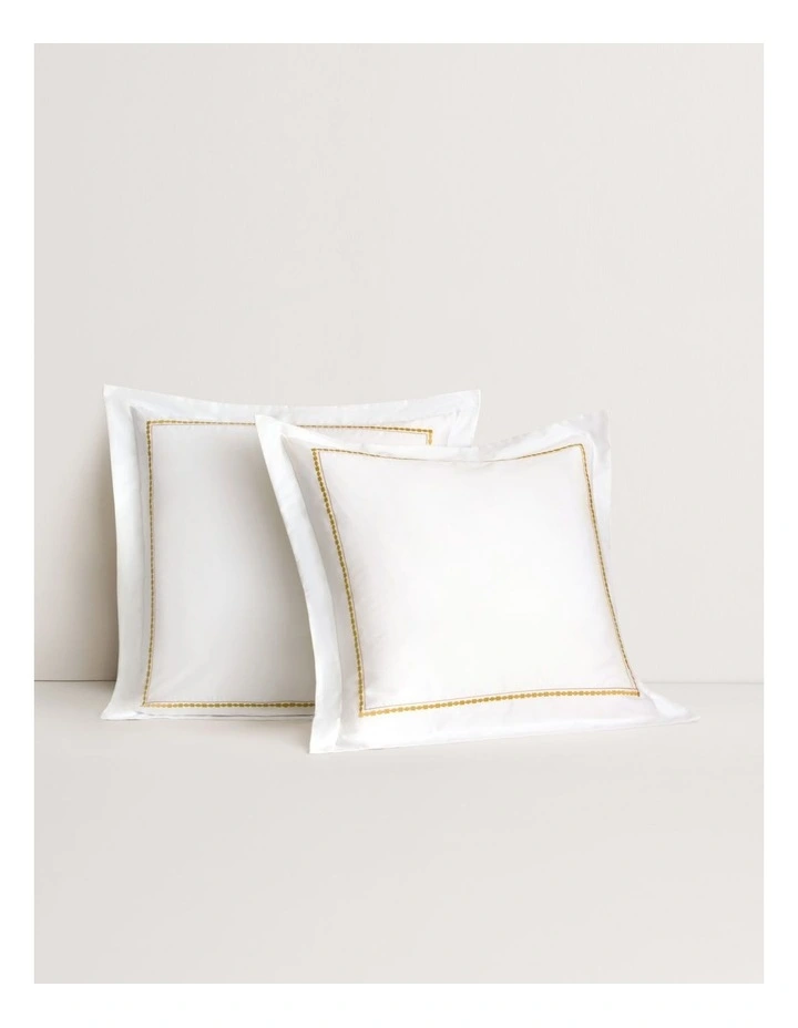Jenkins European Pillowcase in Amber image 1