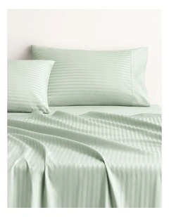 1200TC Millennia Flat Sheet in Light Peppermint