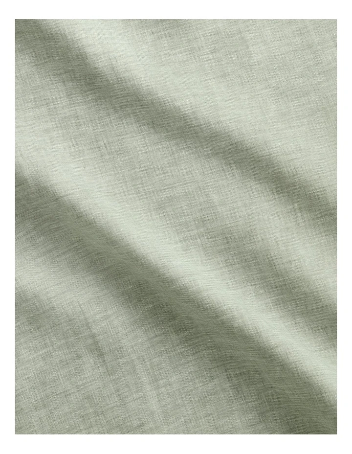 Abbotson Linen Quilt Cover in Moss Marle image 2