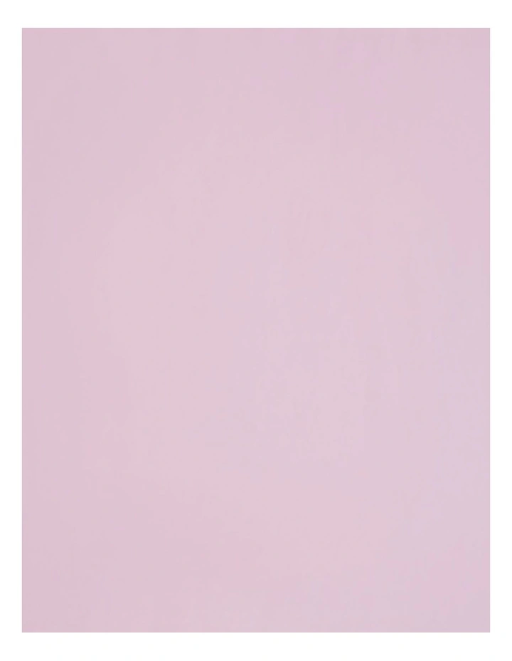 Bayley Washed Cotton Fitted Sheet in Violet Ice image 2