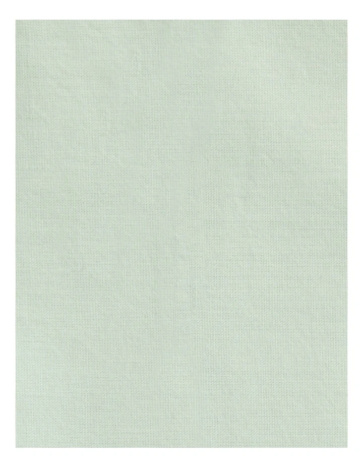 Reilly Fitted Sheet in Light Peppermint image 2