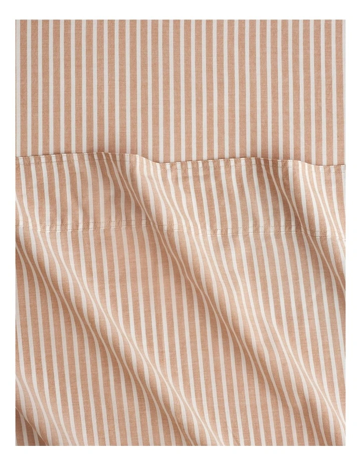 Reilly Stripe Sheet Set in Spice image 2