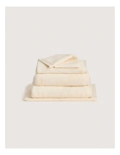 Ultimate Indulgence Towel Collection in Antique White