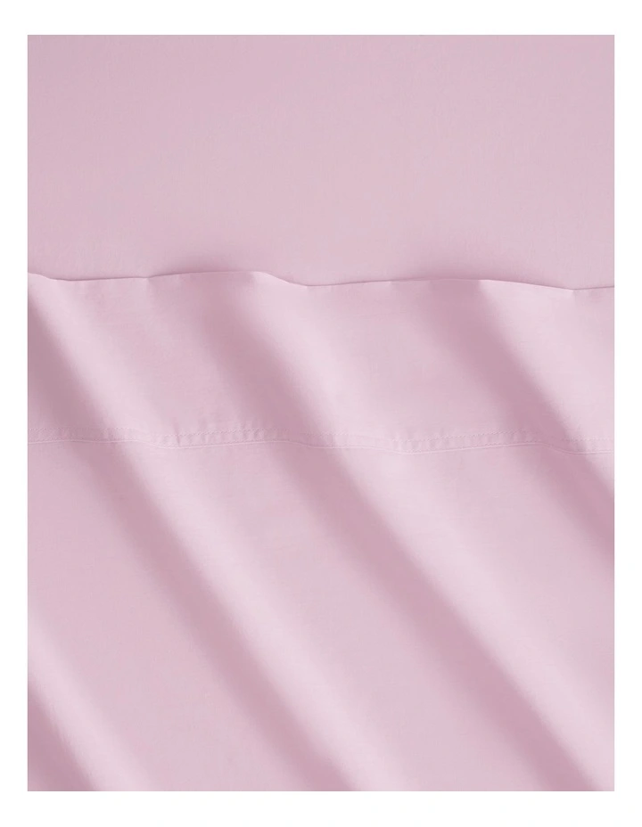 Bayley Washed Cotton Sheet Set 50cm in Violet Ice image 2