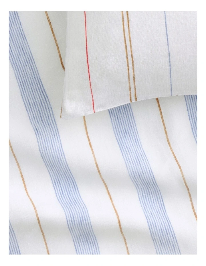 Abbotson Linen Duo Quilt Cover in Cornflower image 2