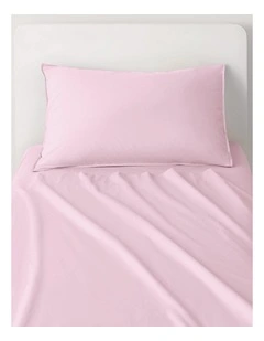 Bayley Washed Cotton Sheet Set in Violet Ice