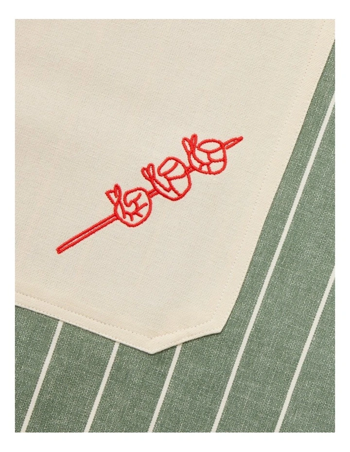 Blaze Apron in Sea Green image 2