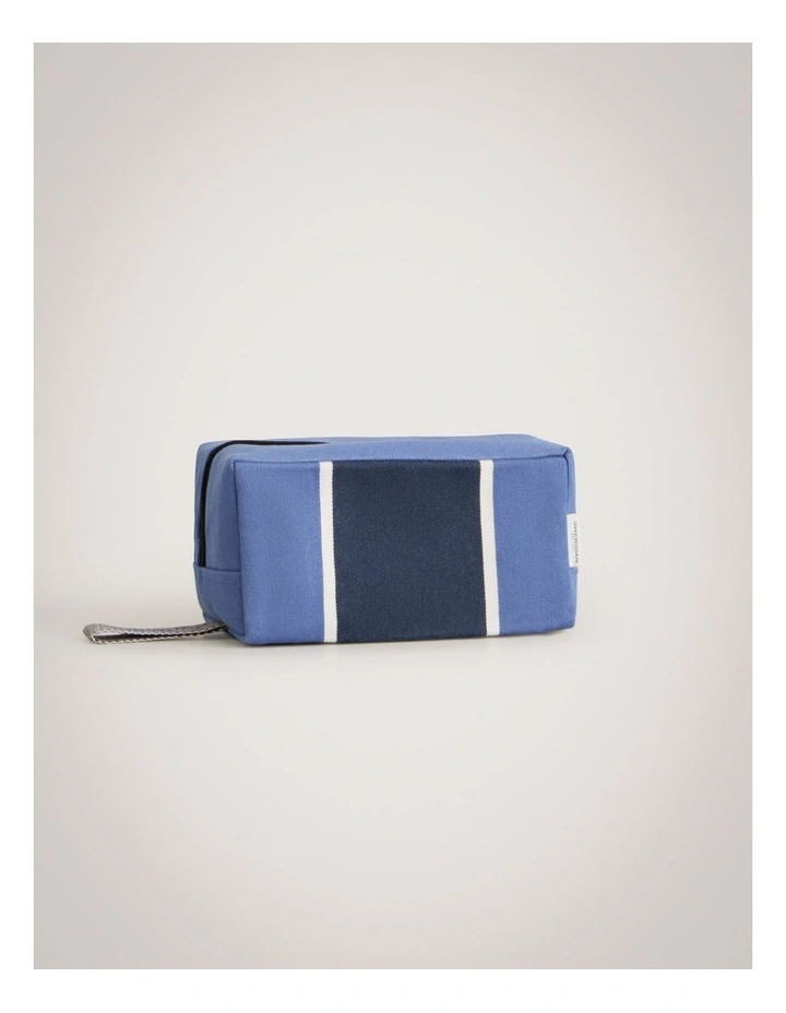 Emert Wash Bag in Pacific Blue image 1