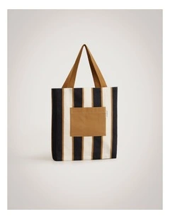 Seabreeze Beach Bag in Ebony