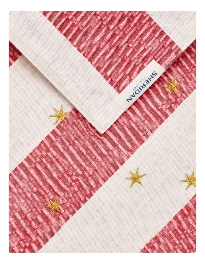 Twinkle Placemat Set - Two Pack in Scarlet image 2