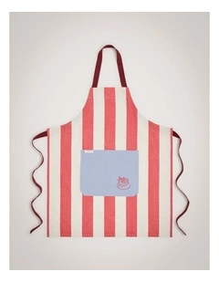 Zest Apron in Scarlet