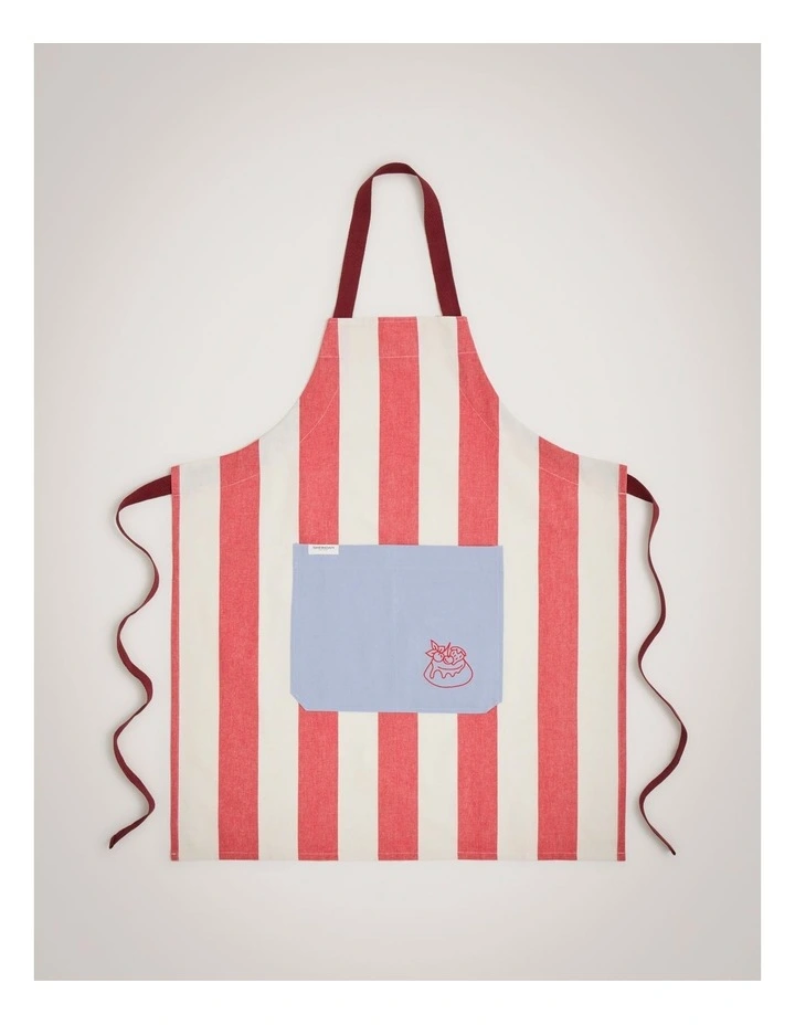 Zest Apron in Scarlet image 1