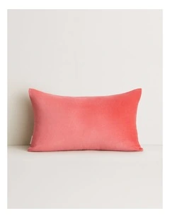 Tessino Linen Breakfast Cushion in Raspberry